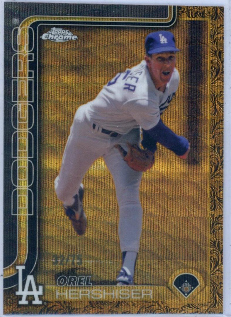 Orel Hershiser [Gold Wave] #185