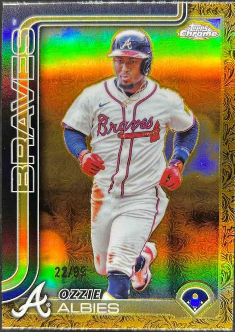 Ozzie Albies [Electroblack Gold] #191