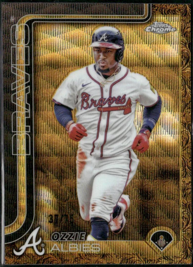 Ozzie Albies [Gold Wave] #191