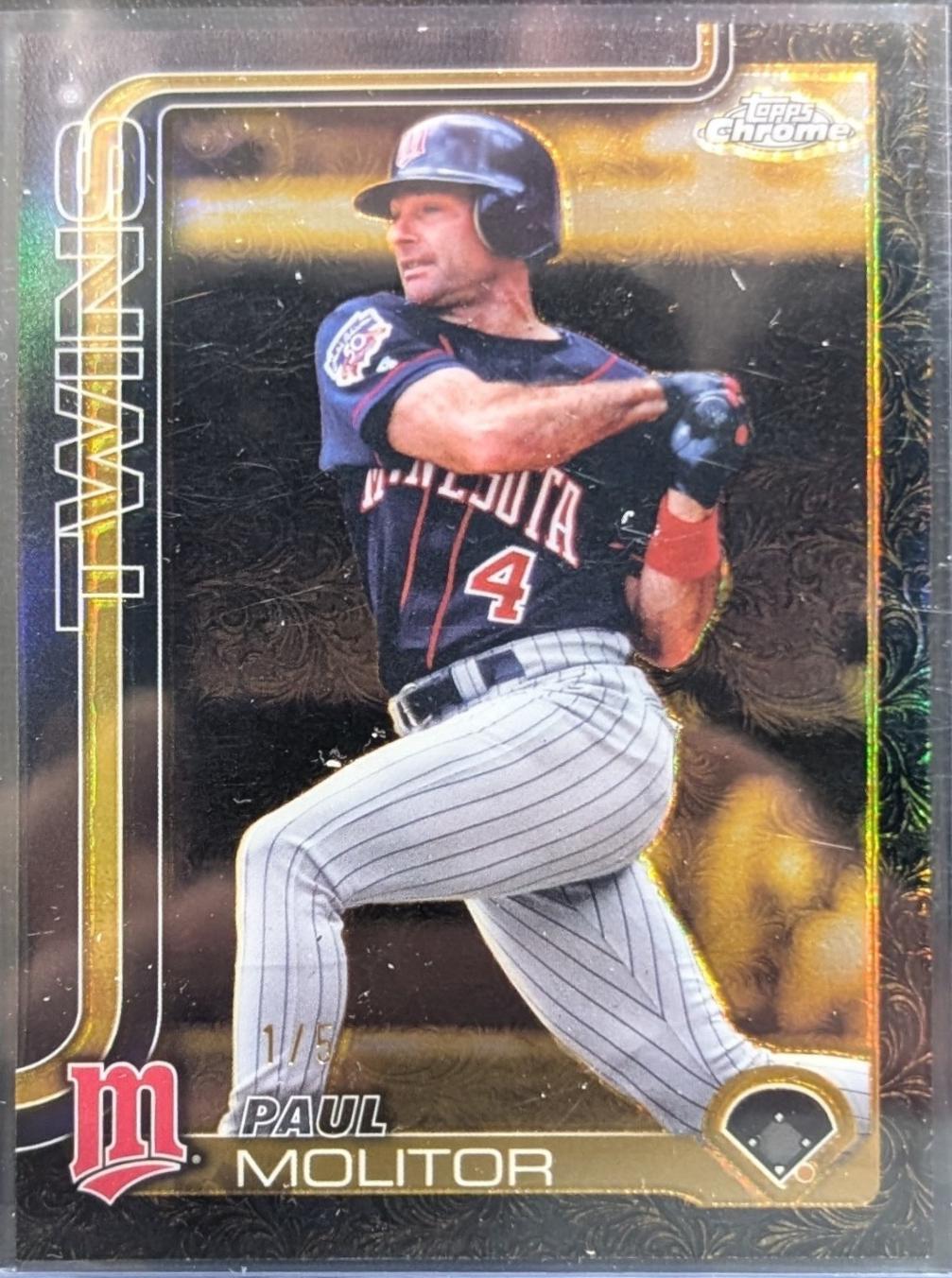 Paul Molitor [Electroblack Gold] #10