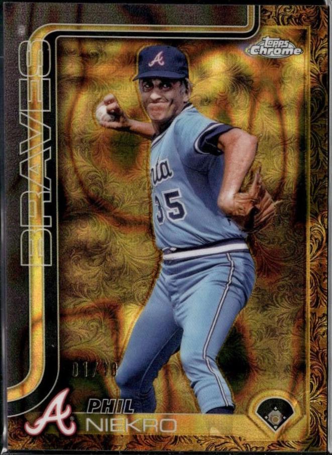 Phil Niekro [Gold Lava] #80