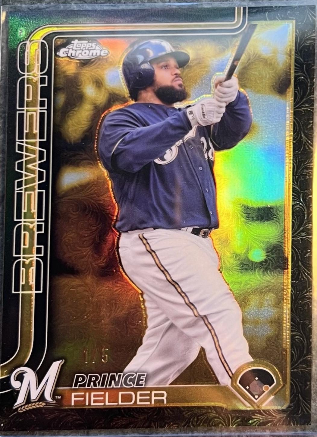 Prince Fielder [Electroblack Gold] #29