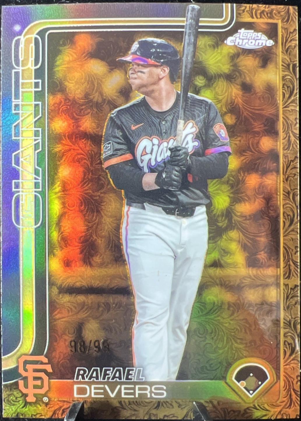 Rafael Devers [Electroblack Gold] #79