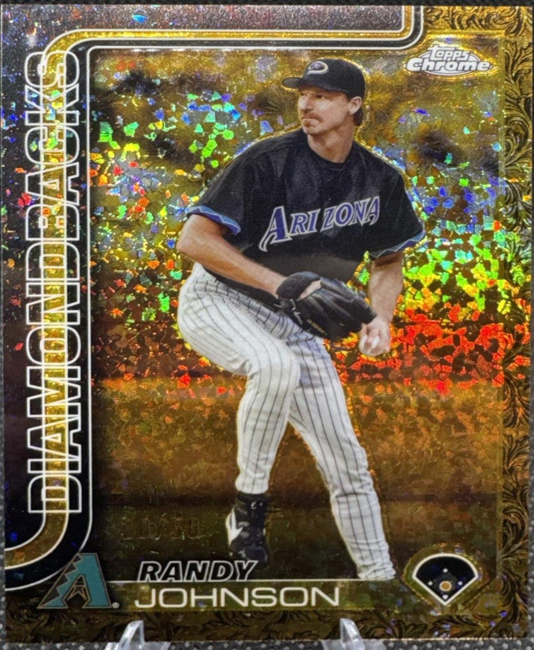 Randy Johnson [Gold Mini Diamond] #144