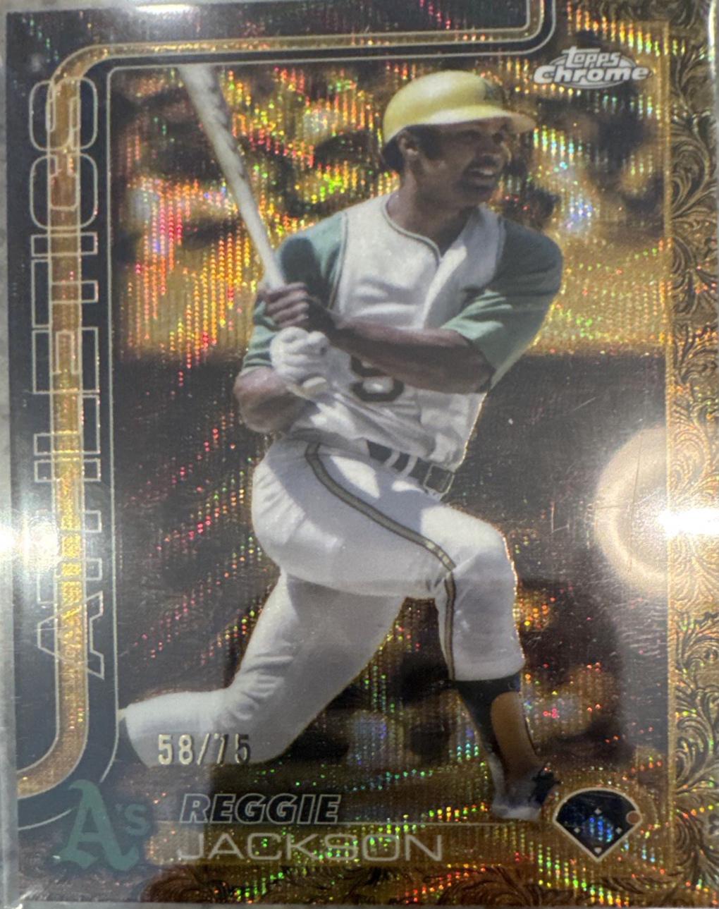 Reggie Jackson [Gold Wave] #152