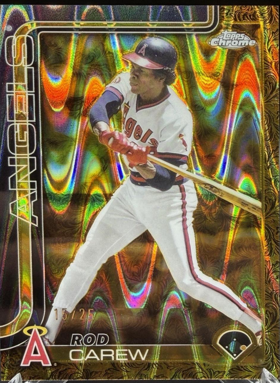 Rod Carew [Gold RayWave] #115