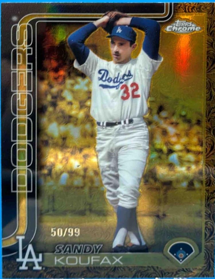 Sandy Koufax [Electroblack Gold] #167