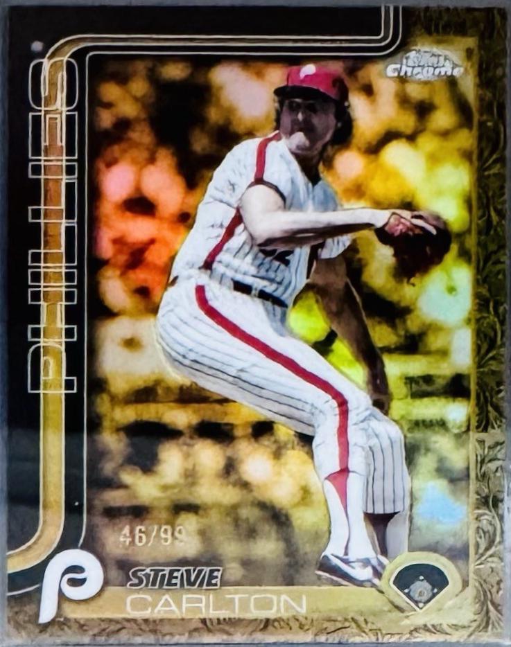 Steve Carlton [Electroblack Gold] #151
