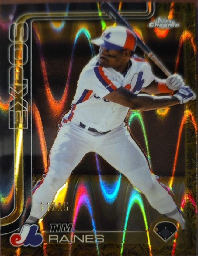 Tim Raines [Gold RayWave] #43