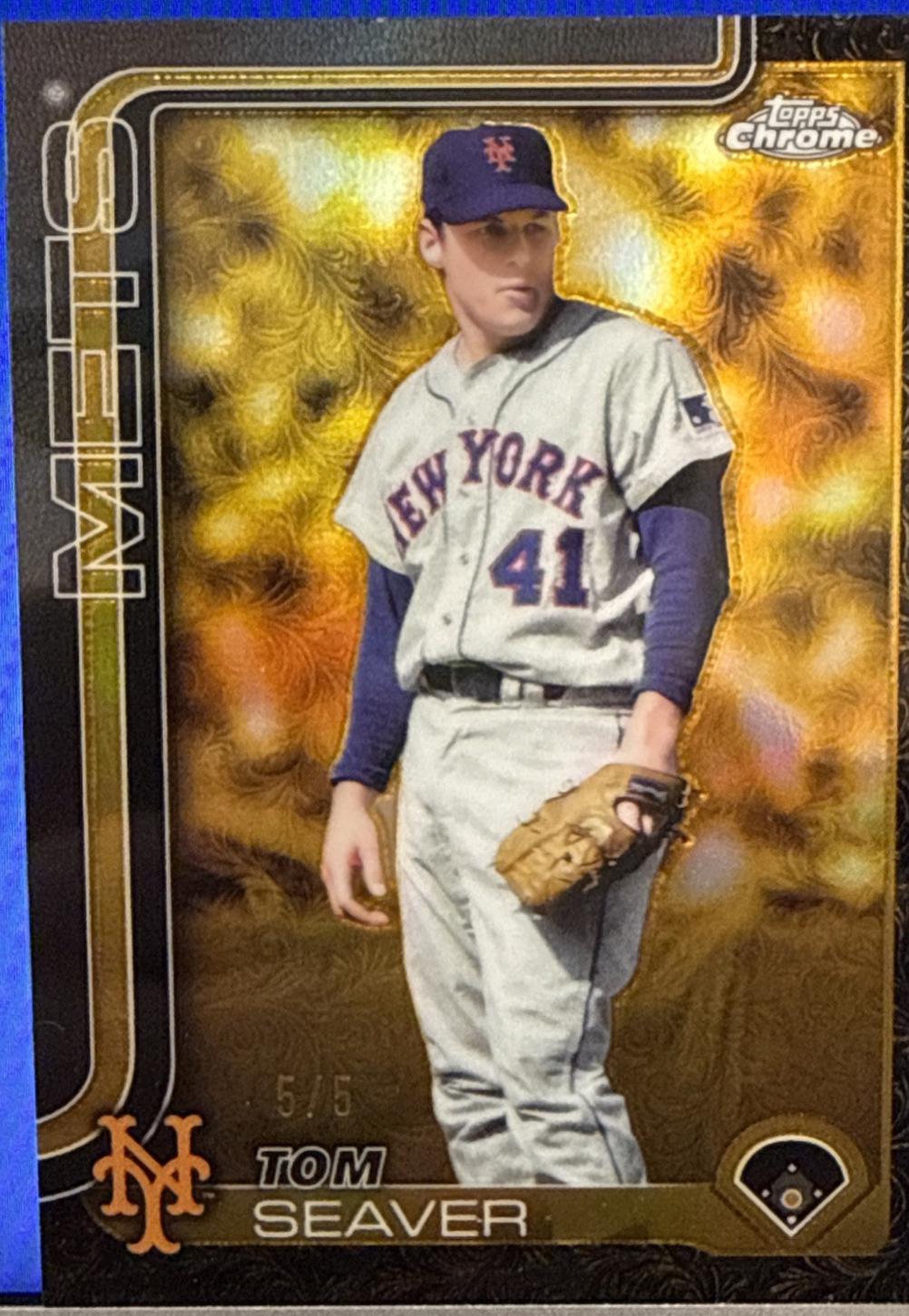 Tom Seaver [Electroblack Gold] #41