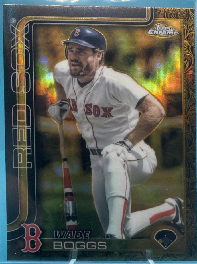 Wade Boggs [Electroblack Gold] #86