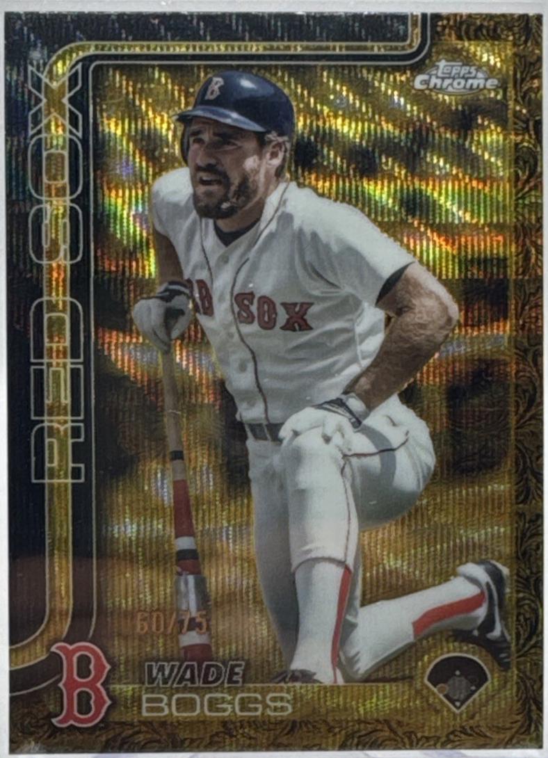 Wade Boggs [Gold Wave] #86