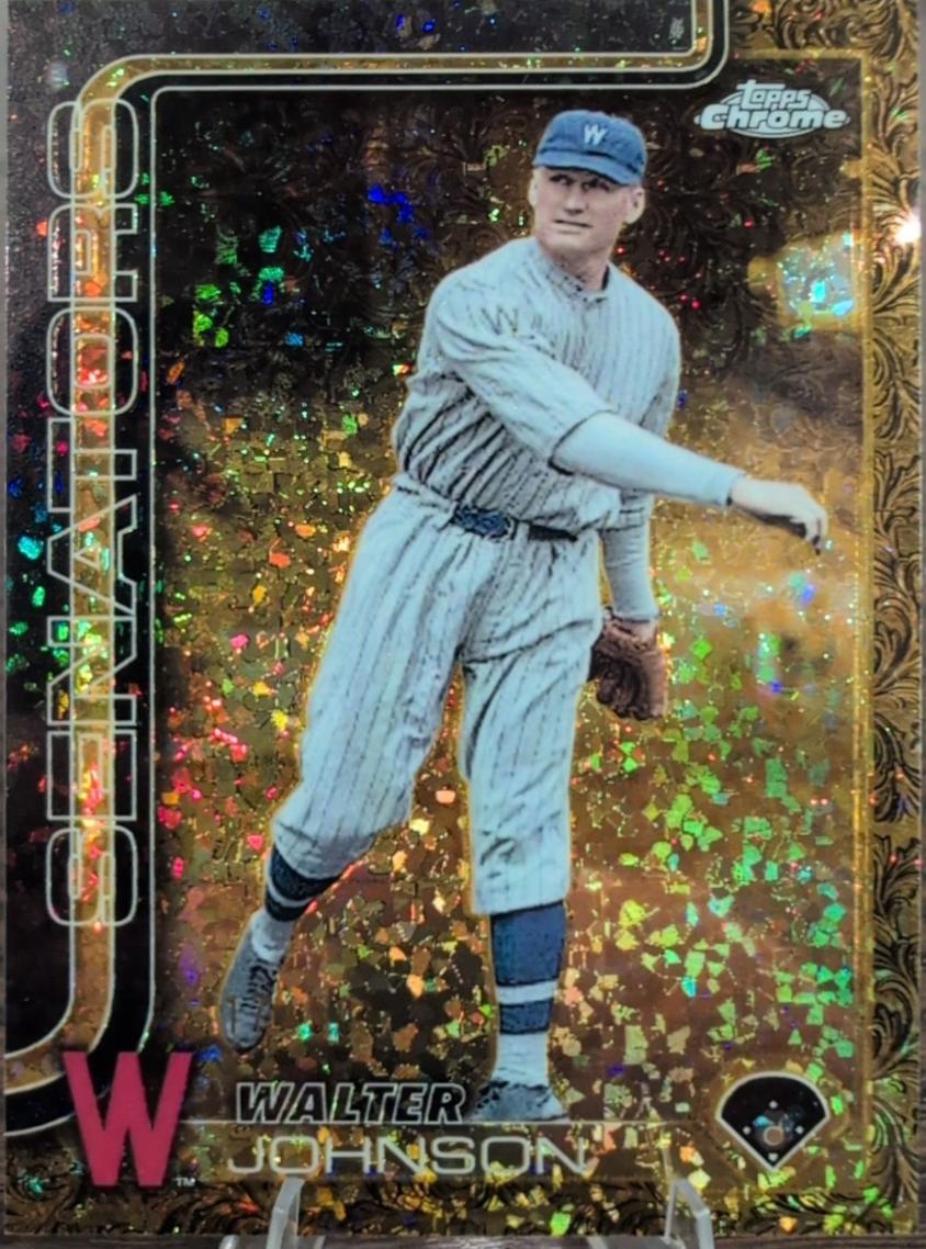 Walter Johnson [Gold Mini Diamond] #52