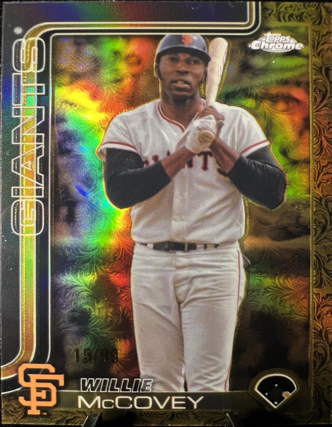 Willie McCovey [Electroblack Gold] #130