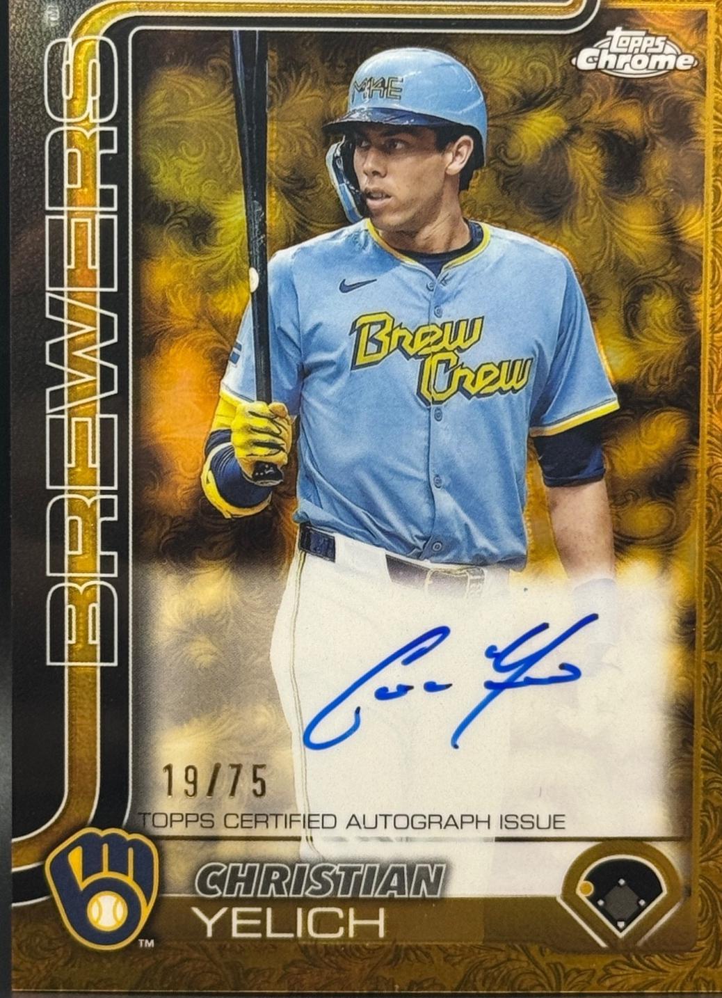 Christian Yelich [Yellow] #CGA-CY
