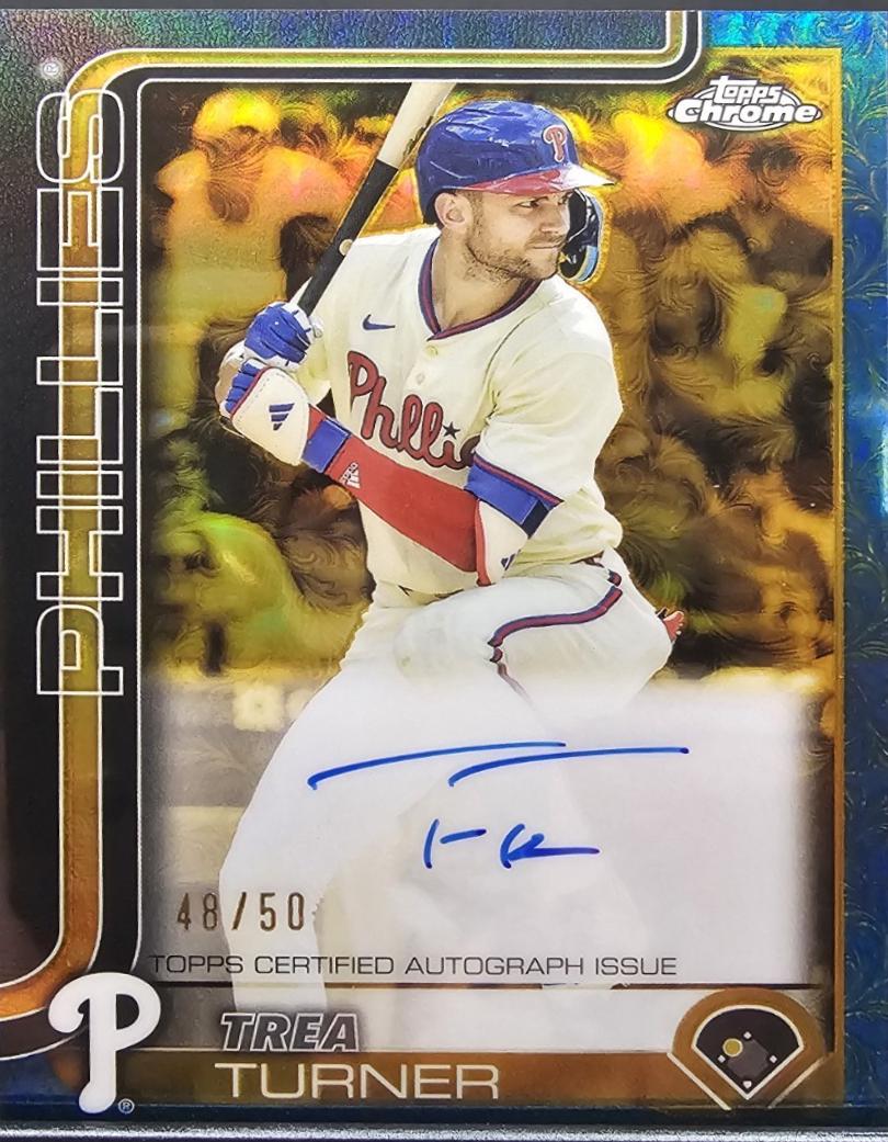 Trea Turner [Blue] #CGA-TT