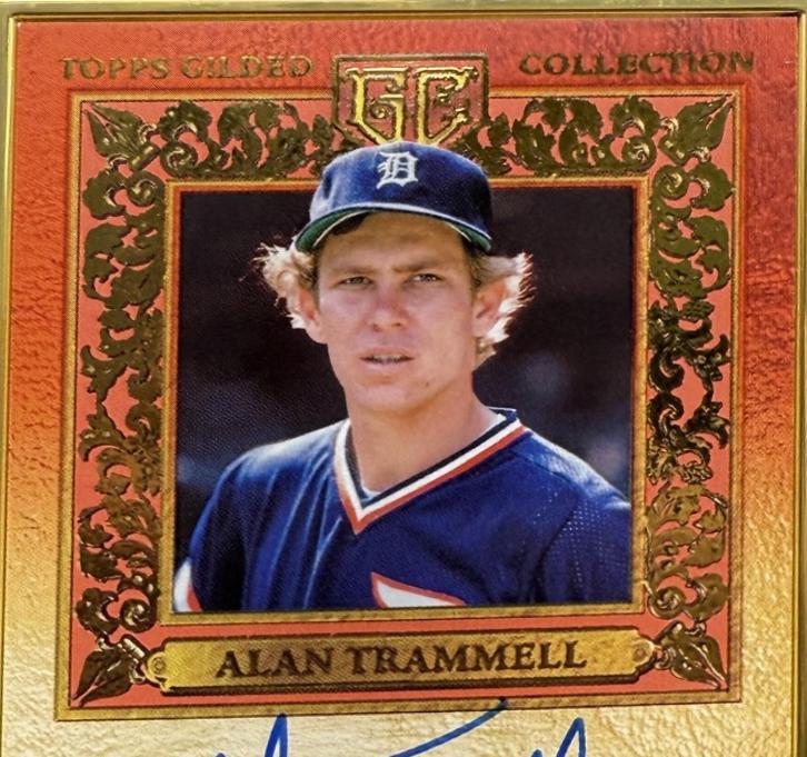 Alan Trammell [Rose Gold] #HAFA-AT