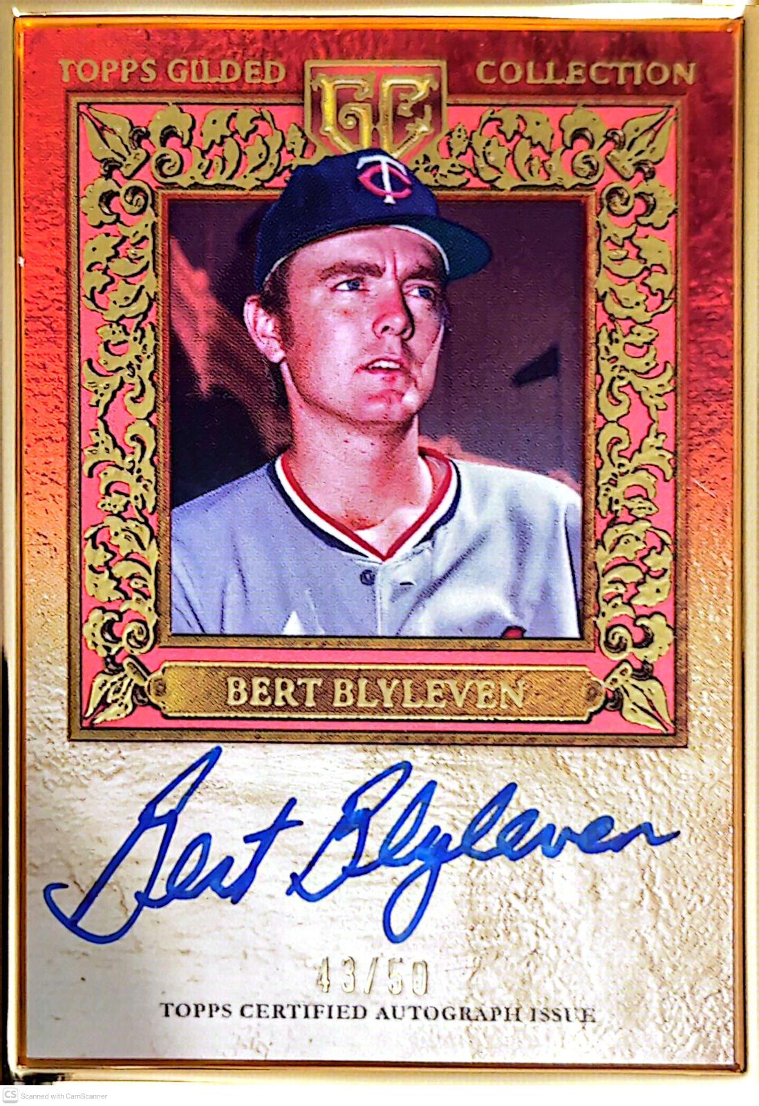 Bert Blyleven [Rose Gold] #HAFA-BB