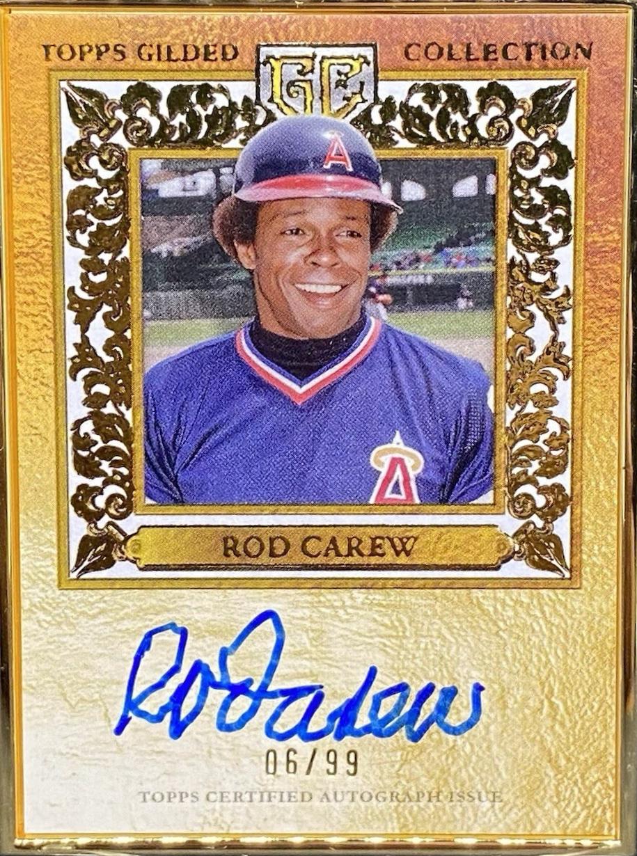 Rod Carew #HAFA-RC