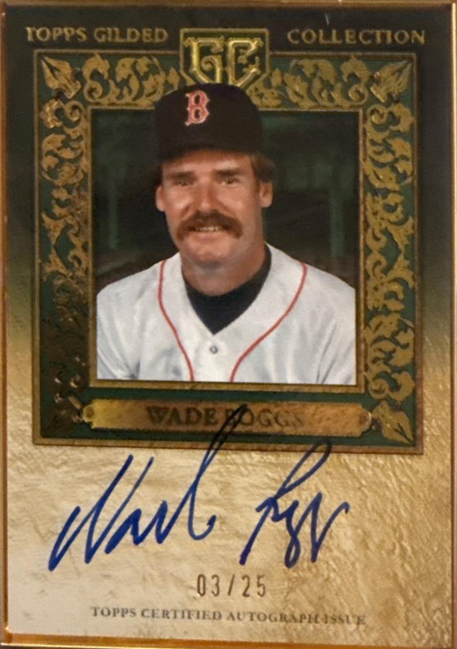 Wade Boggs #HAFA-WB