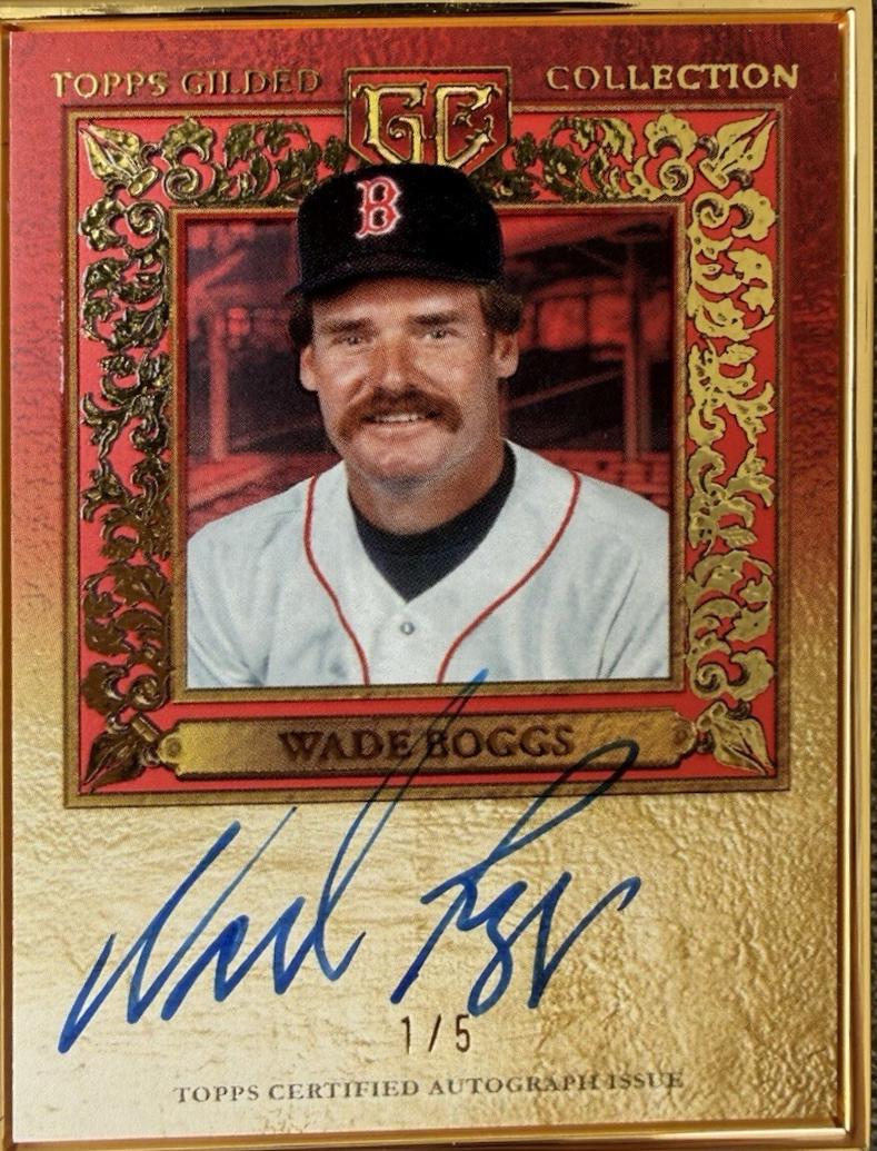 Wade Boggs [Ruby] #HAFA-WB