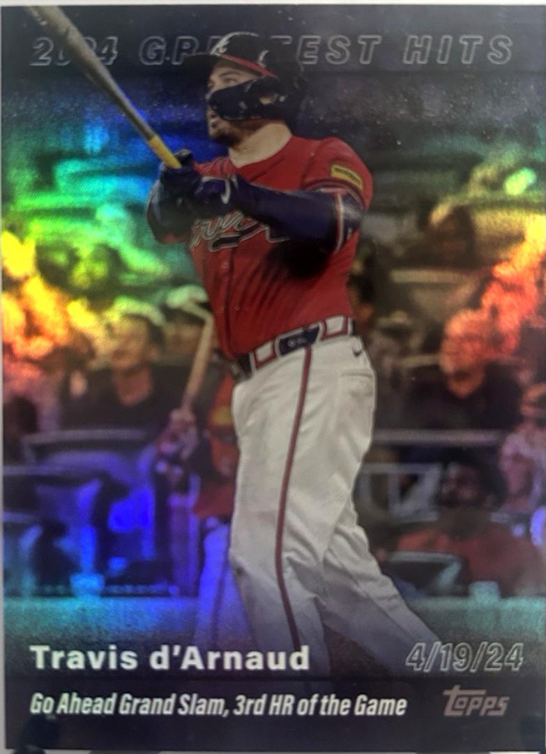 Travis d'Arnaud [Black Foil] #GH-26