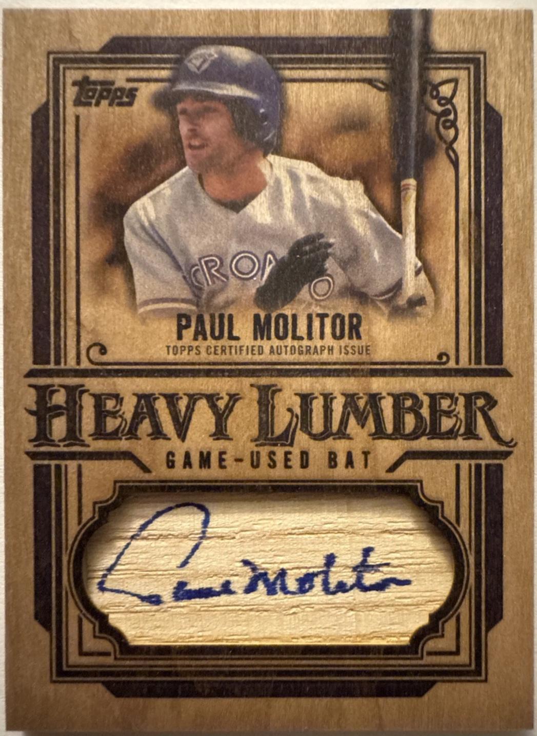 Paul Molitor #HLAR2-PM