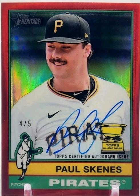 Paul Skenes [Red Border] #BCA-PS