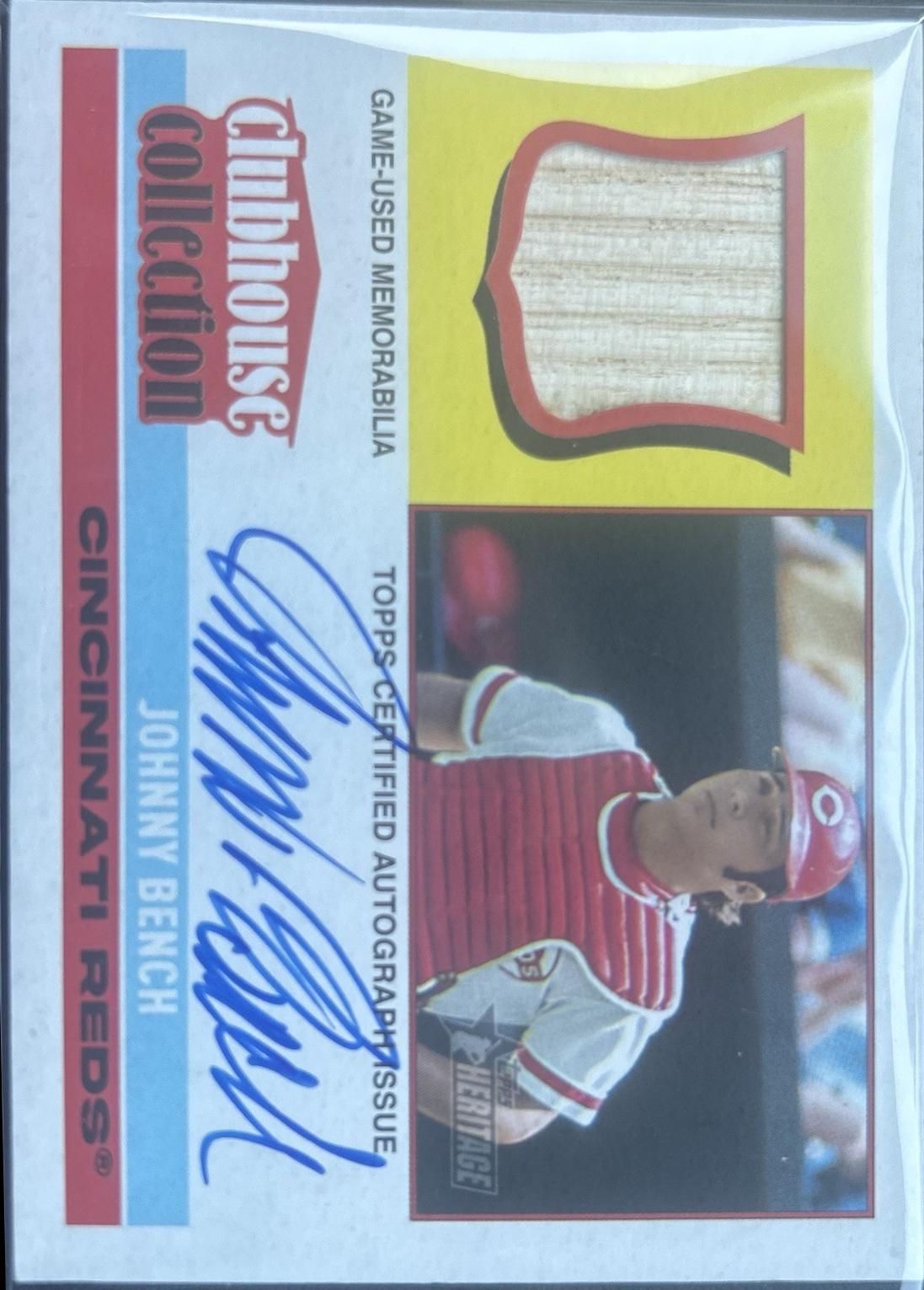 Johnny Bench #CCAR-JB