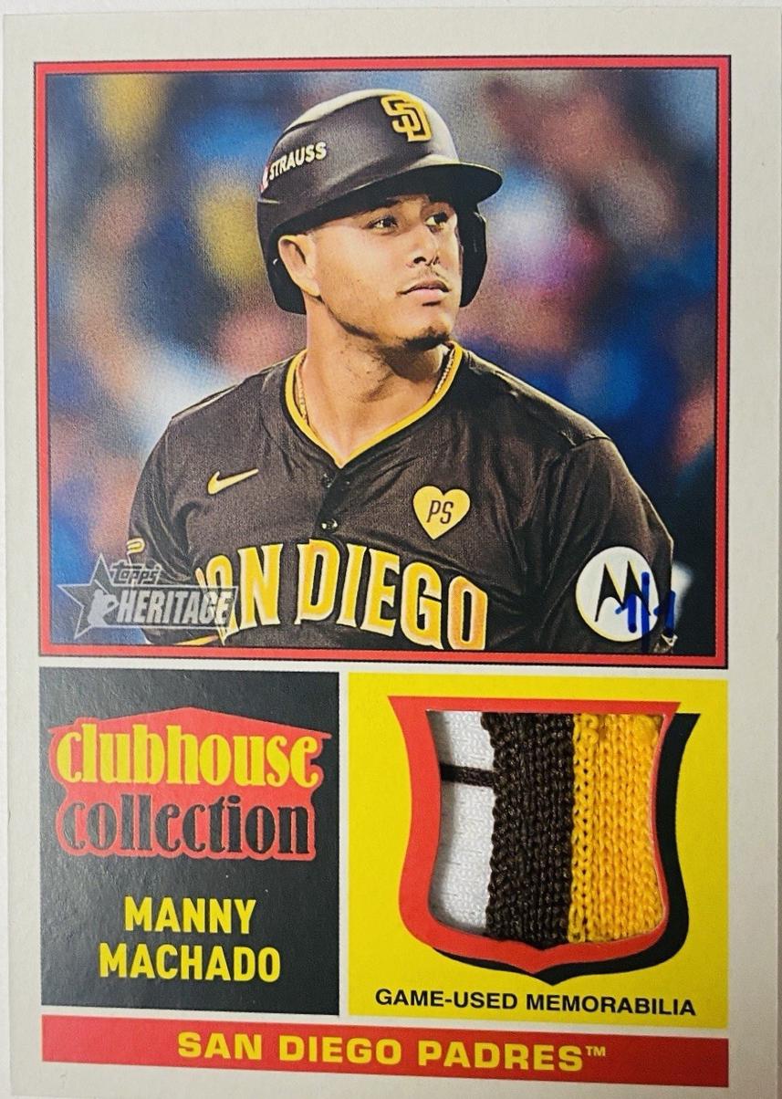 Manny Machado [Patch] #CCR-MM