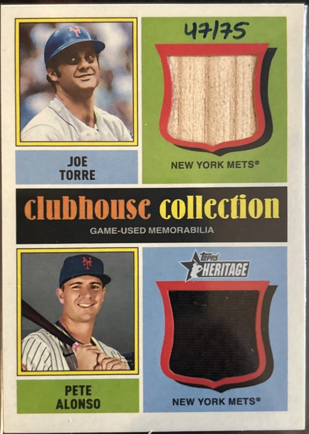 Pete Alonso / Joe Torre #CCDR-TA