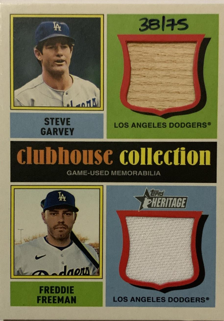 Steve Garvey / Freddie Freeman #CCDR-GF