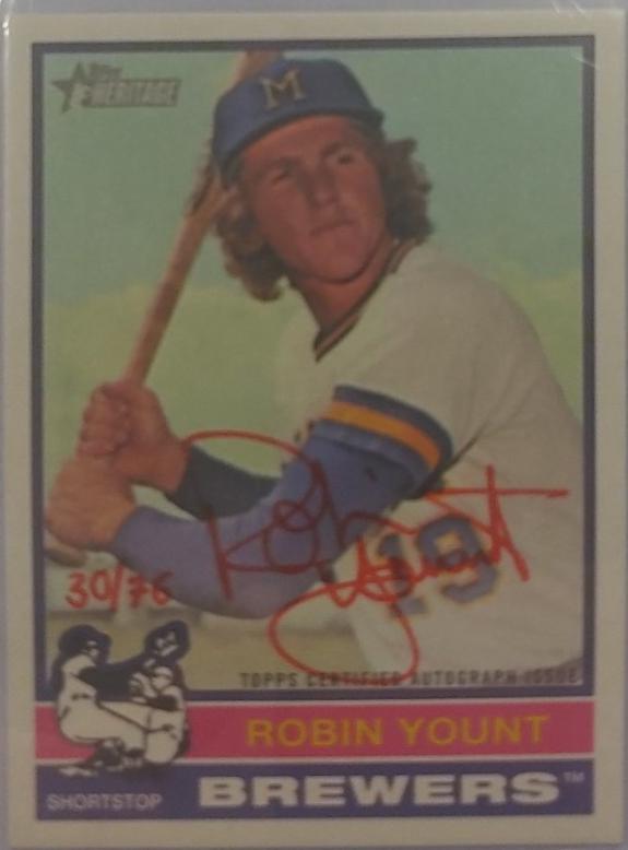 Robin Yount [Red Ink] #ROA-RY