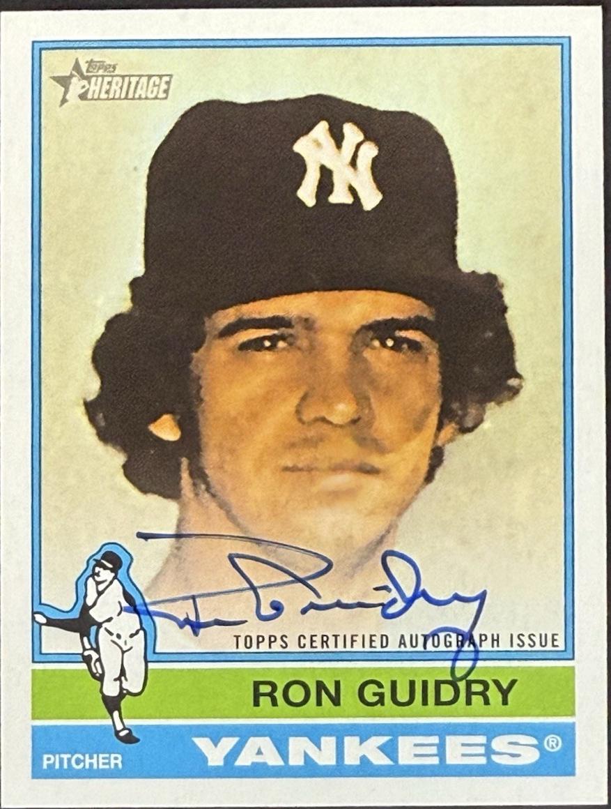 Ron Guidry #ROA-RG