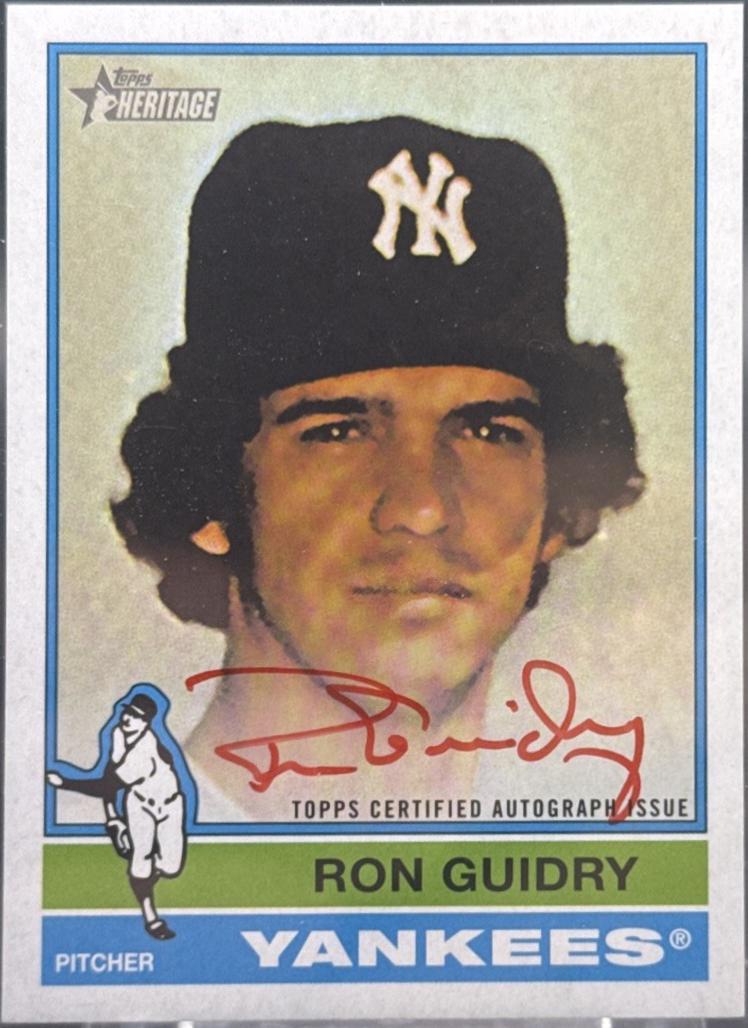 Ron Guidry [Red Ink] #ROA-RG