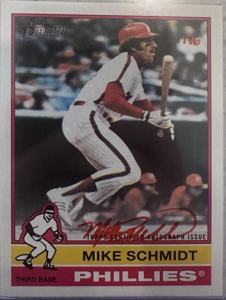 Mike Schmidt [Special Edition Red Ink] #76RO-MS