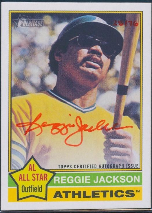 Reggie Jackson [Special Edition Red Ink] #76RO-RJ