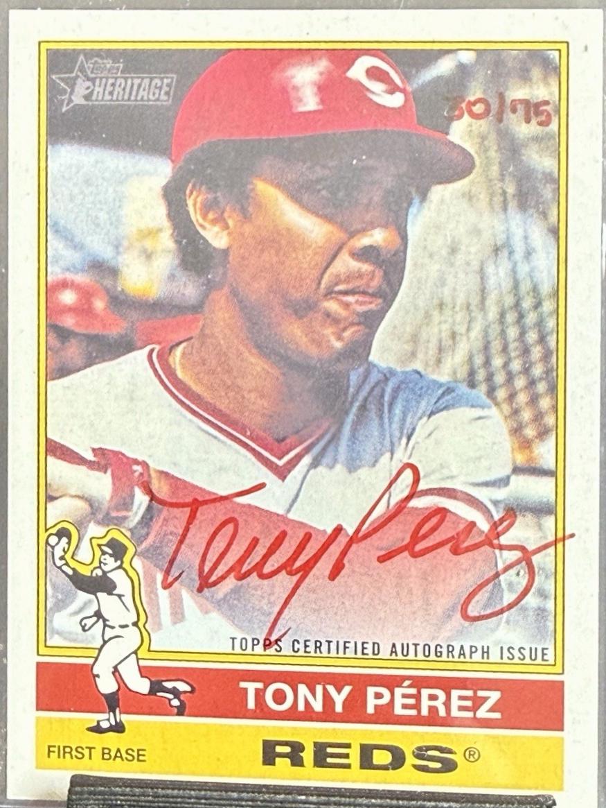 Tony Perez [Special Edition Red Ink] #76RO-TP