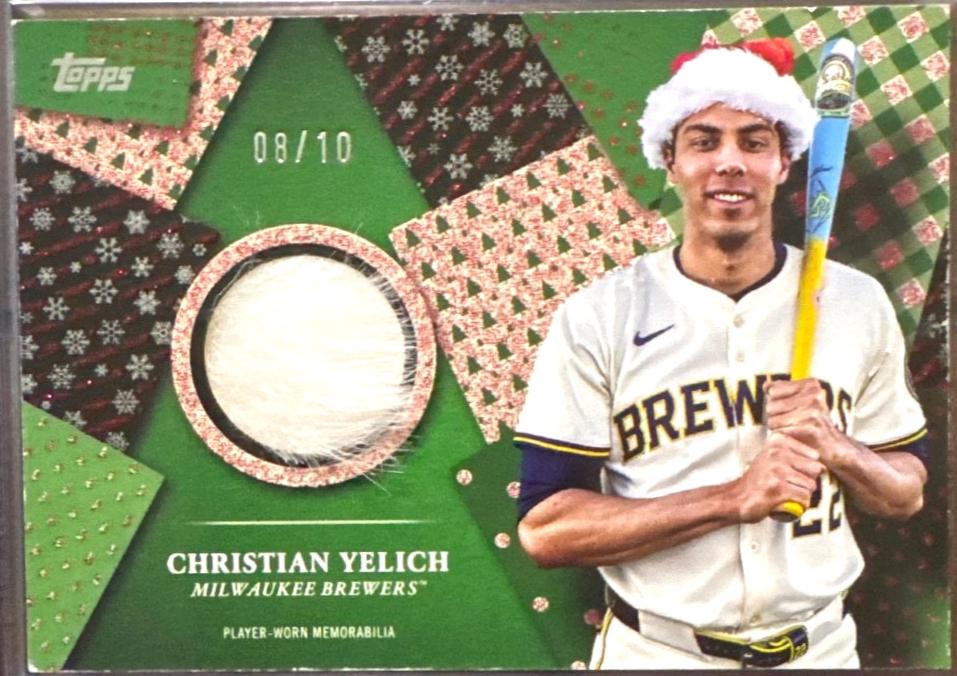 Christian Yelich [Red Glitter] #HR-CY