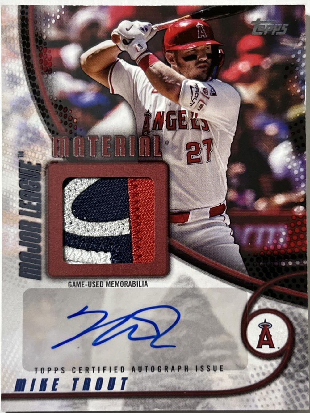 Mike Trout [Red] #MLMAR-MT