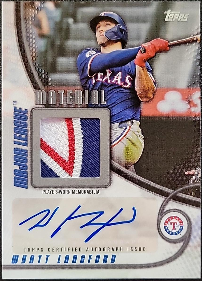Wyatt Langford [Platinum] #MLMAR-WL