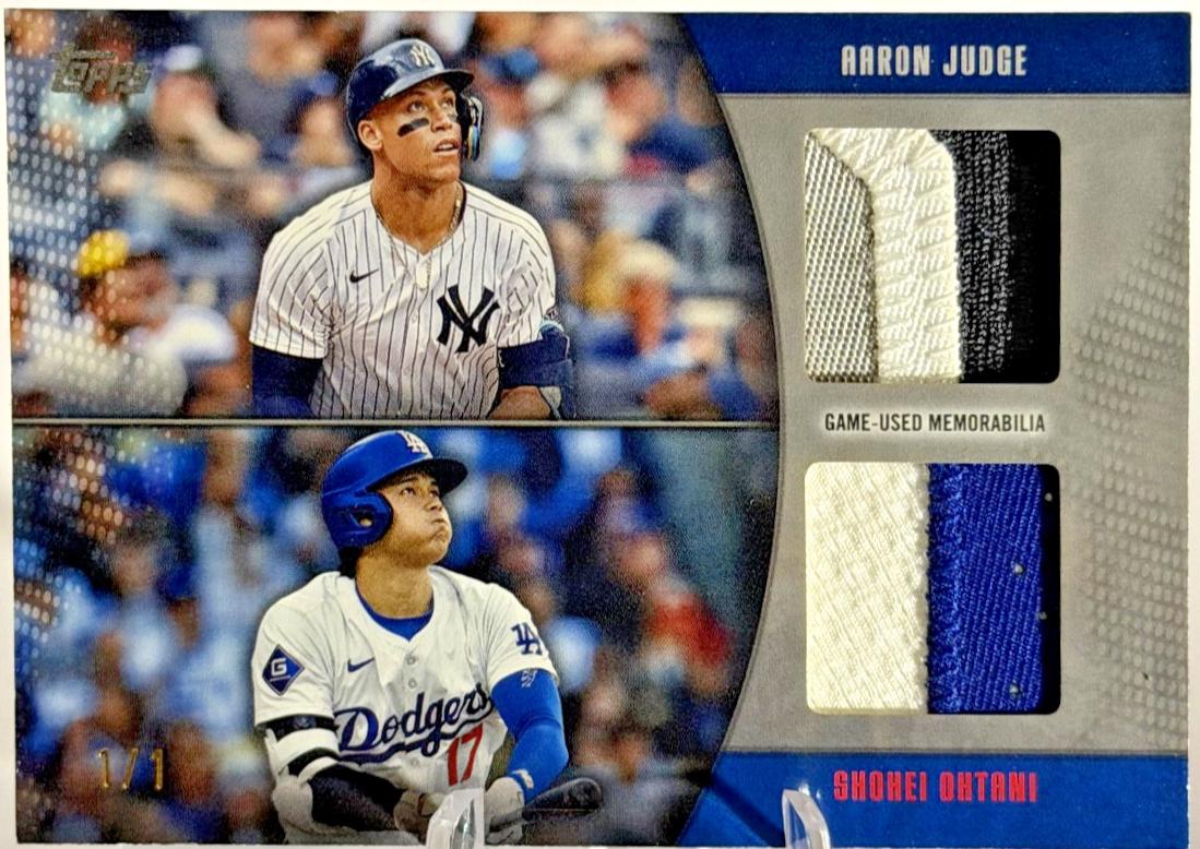 Aaron Judge / Shohei Ohtani [Platinum] #MLMD2-JO