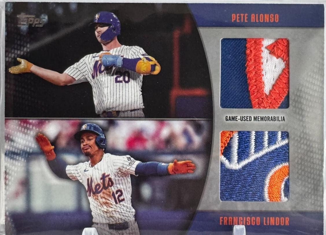 Francisco Lindor / Pete Alonso [Platinum] #MLMDR-ALL