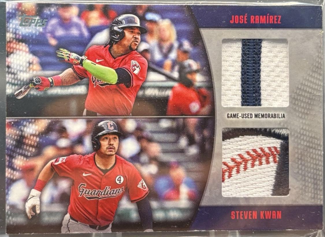 Steven Kwan / Jose Ramirez [Platinum] #MLMDR-RAK