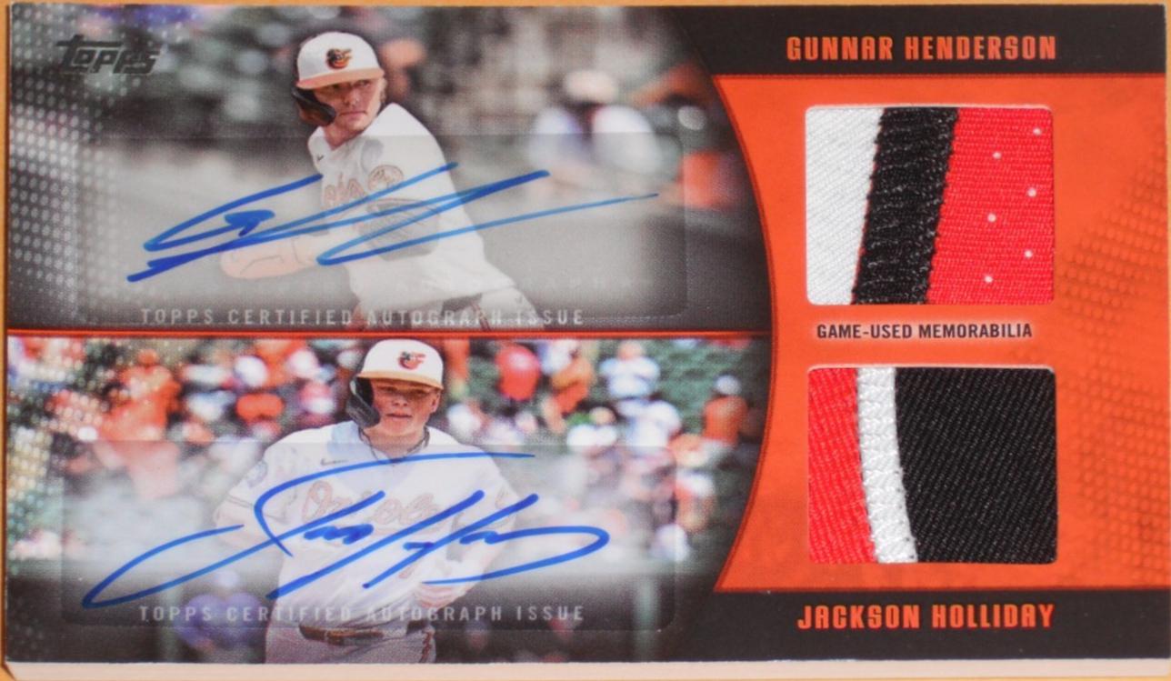 Jackson Holliday / Gunnar Henderson [Orange] #MLMDA-HEH