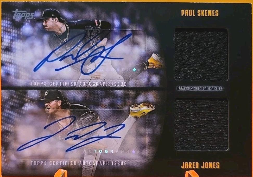 Jared Jones / Paul Skenes [Black] #MLMDA2-SJO