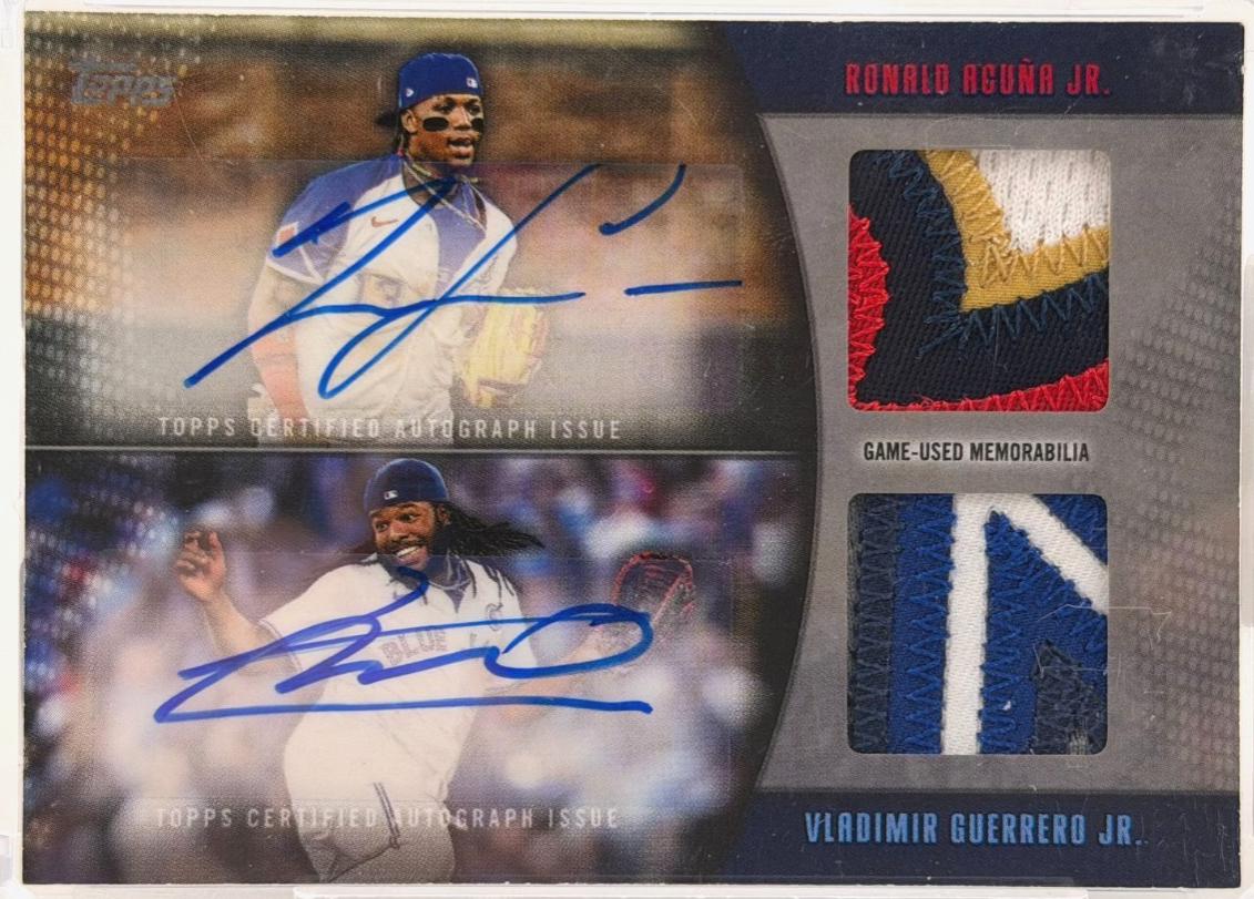 Ronald Acuna Jr. / Vladimir Guerrero Jr. [Platinum] #MLMDA2-AGJ