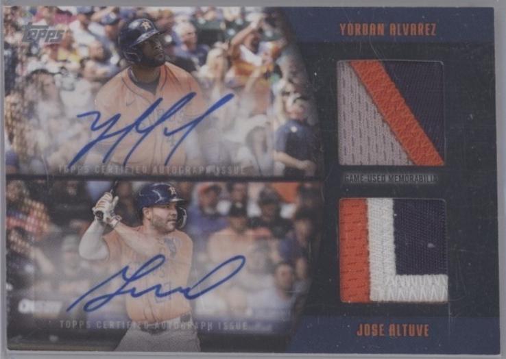 Yordan Alvarez / Jose Altuve [Black] #MLMDA-AA