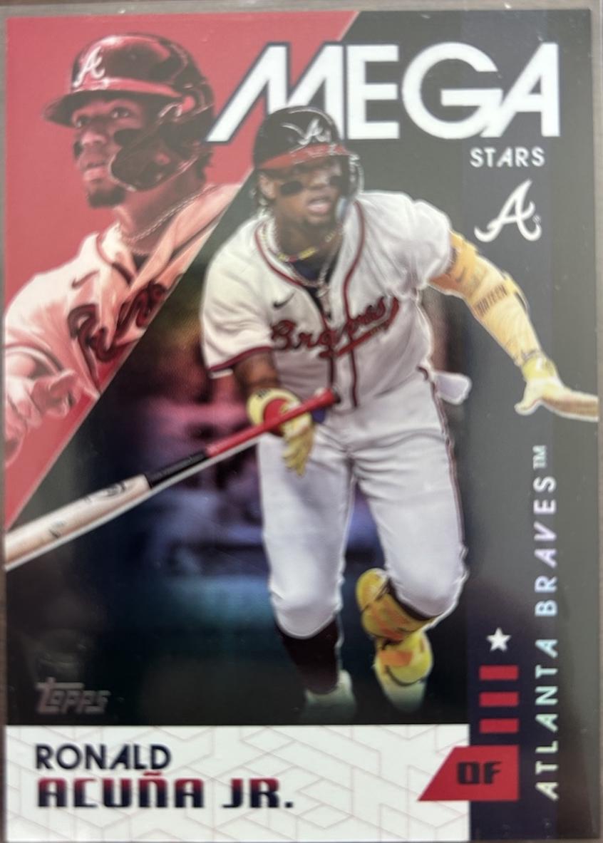 Ronald Acuna Jr. [Black Foilboard] #MEGA-3