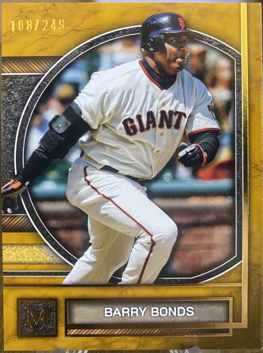 Barry Bonds [Gold] #12